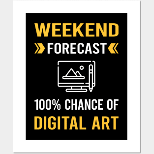 Weekend Forecast Digital Art Arts Posters and Art